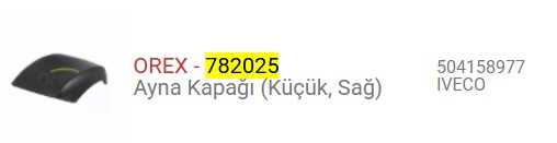 AYNA KAPAGI IVECO STRALIS PERON STRALIS SAG 504158977